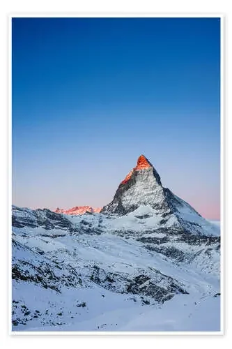 Matterhorn at sunrise from Riffelberg de Peter Wey