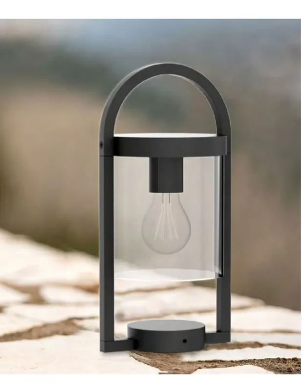 Maya Sobremuro Exterior Gris Oscuro Mantra