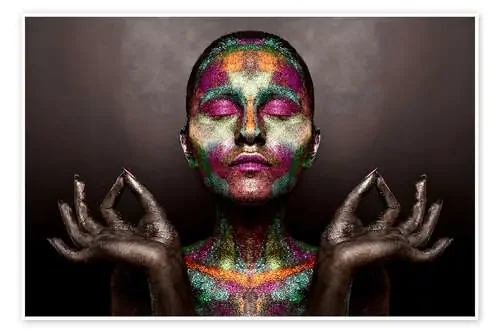 Meditación colorida Editors Choice