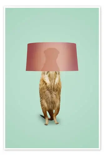 Meerkat Lamp de Jonas Loose