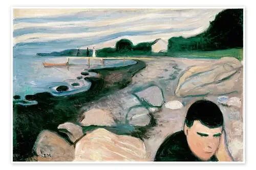 Melancolía, 1892 de Edvard Munch Master Collection