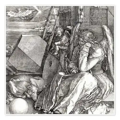 Melancolía de Albrecht Dürer Master Collection
