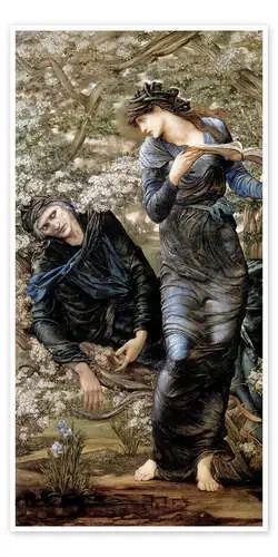 Merlín el encantador de Edward Burne-Jones Master Collection