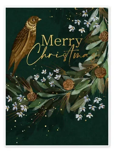 Merry Christmas VII de Victoria Nelson Advocate Art