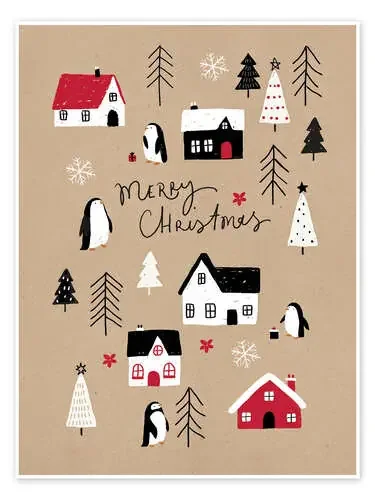 Merry Christmas VIII de Charlotte Pepper Advocate Art