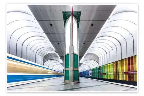 Metro en Munich 2 de MUXPIX