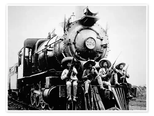 Mexican Revolutionaries Take Over a Locomotive at Cuernavaca Bridgeman Images
