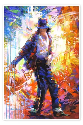 Michael Jackson, Modern Portrait de Leon Devenice