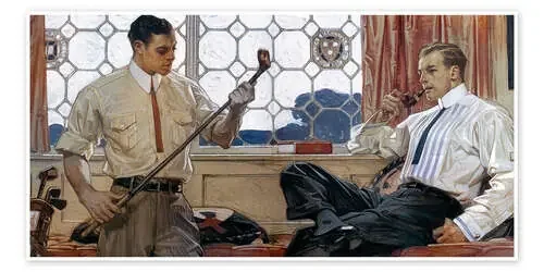 Moda masculina 1914 de Joseph Christian Leyendecker Granger Collection