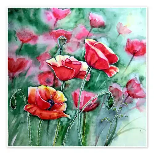 Mohn im Gegenlicht de Burkhard Posanski