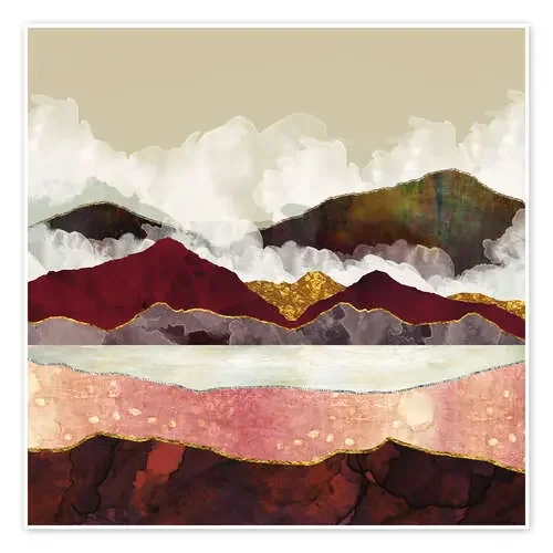Montañas de melón de SpaceFrog Designs