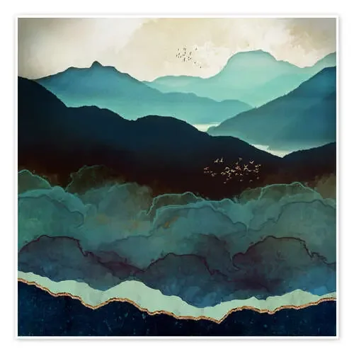 Montañas Indigo de SpaceFrog Designs
