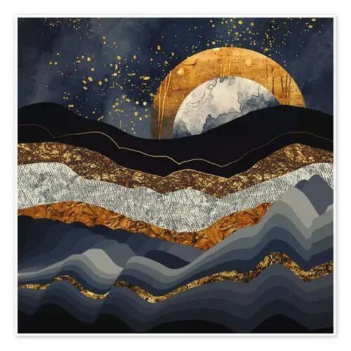 Montañas metalicas de SpaceFrog Designs