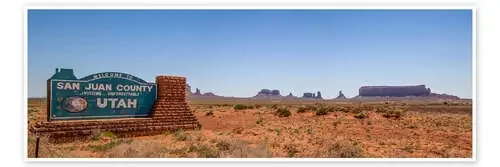 Monument Valley USA Panorama III de Melanie Viola