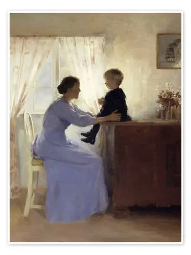 Mother and Child de Peter Vilhelm Ilsted Bridgeman Images