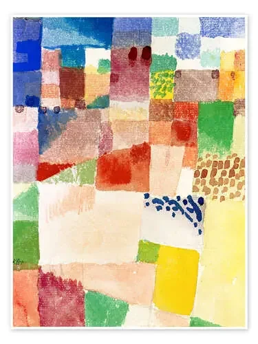 Motif from Hammamet de Paul Klee ARTOTHEK