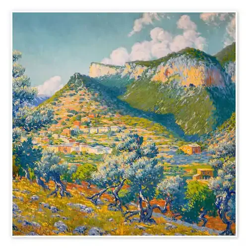 Mountain Landscape de Josep Pons Frau akg-images