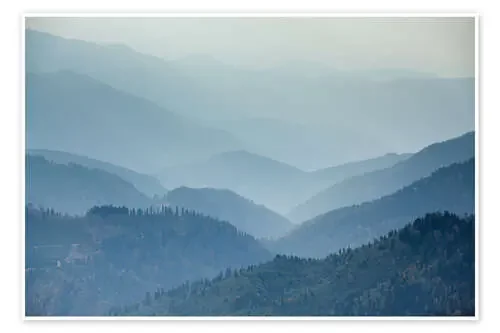 Mountain Landscape in the Mist Editors Choice