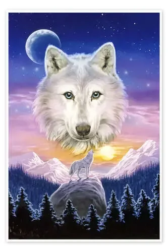 Mountain wolf de Robin Koni MGL Licensing