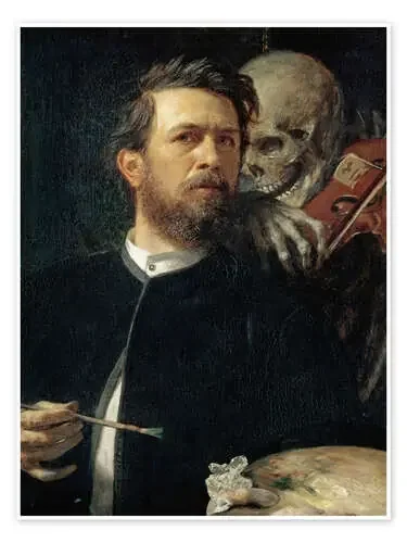 Muerte de violín de Arnold Böcklin Master Collection