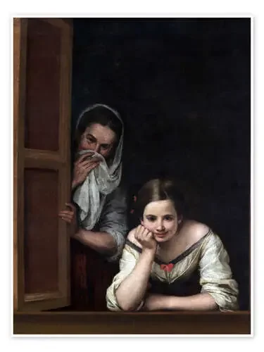 Mujeres en la ventana de Bartolomé Esteban Murillo Bridgeman Images