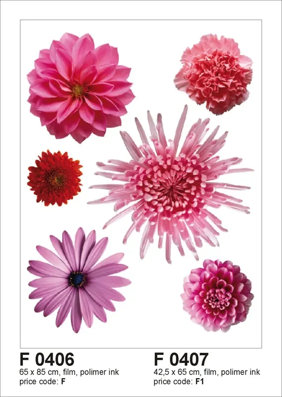 mural decorativo autoadhesivo flores rosa de Sanders & Sanders – 600250