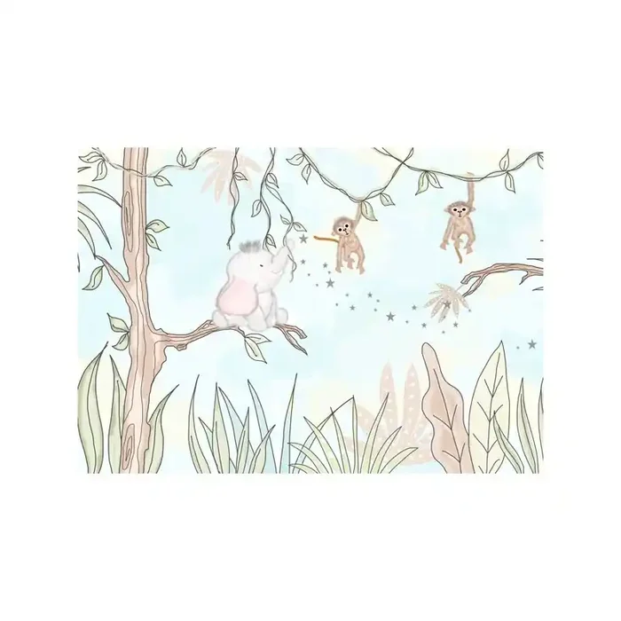 Mural Infantil Lluvia de estrellas VCLE-027