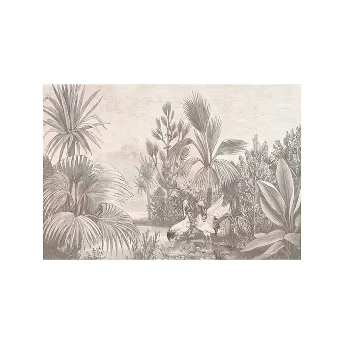 Mural Queen of Palms Sepia ANIM034