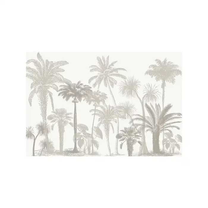 Mural Royal Palms Neutral ANIM020