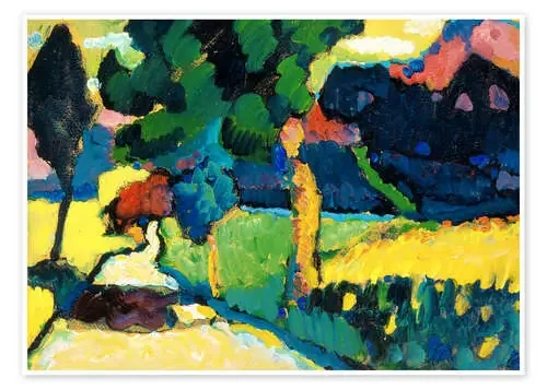 Murnau, paisaje de verano de Wassily Kandinsky ARTOTHEK