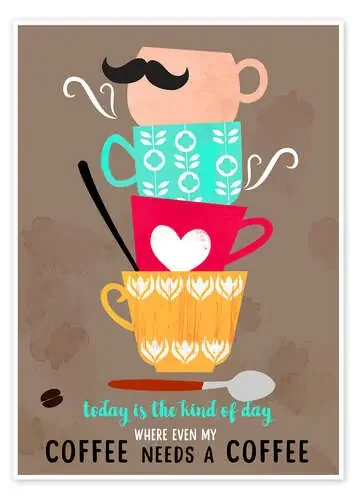 My coffee needs a coffee de Taika Tori