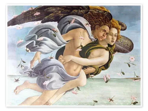 Nacimiento de Venus, los ángeles de Sandro Botticelli Master Collection