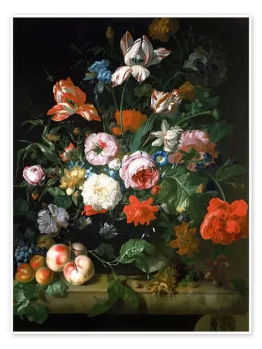 Naturaleza muerta con flores y frutas de Rachel Ruysch ARTOTHEK