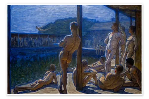 Naval Bathhouse, 1907 de Eugène Jansson Nook Vintage Archive