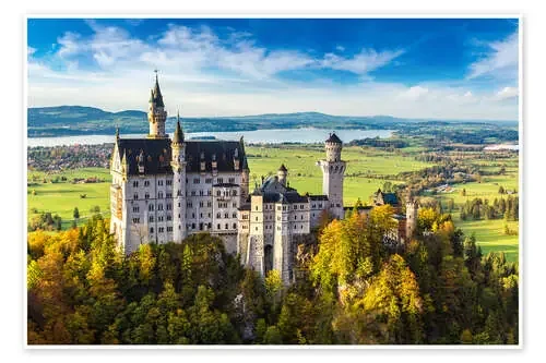 Neuschwanstein castle in summer Editors Choice