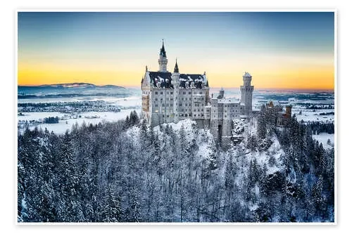 Neuschwanstein nevado Editors Choice