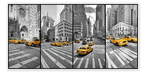 New York Cab Collage de Marcus Klepper