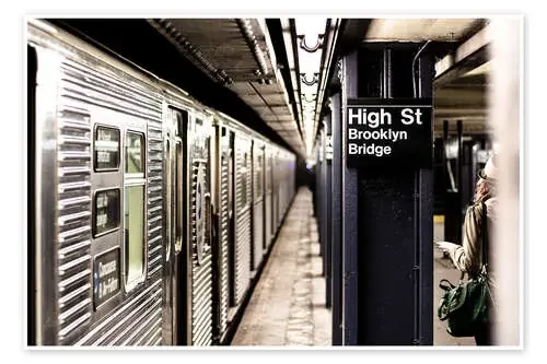 New York City Subway, High Street, Brooklyn de Sascha Kilmer