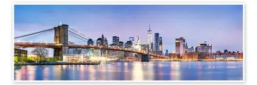 New York skyline panorama de Matteo Colombo