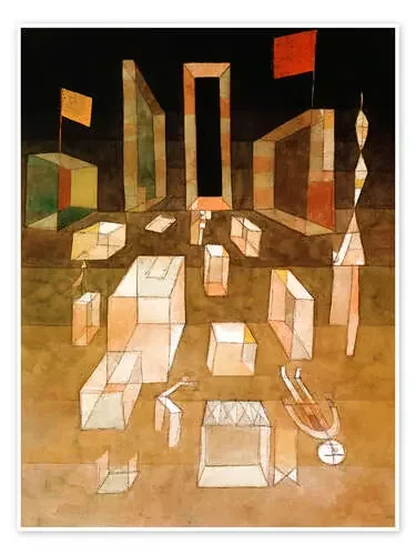 Nichtkomponiertes im Raum. 1929, 124 de Paul Klee ARTOTHEK