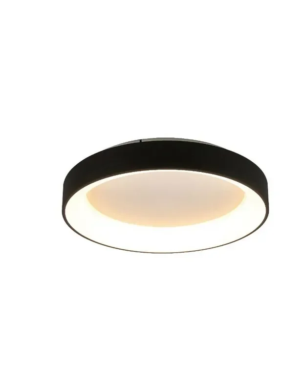 Niseko Plafón Negro Circular 45, 65, 78 y 90 cm