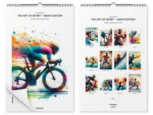 Nobelart Calendar – The Art Of Sport – Men‘s Edition 2026 de nobelart