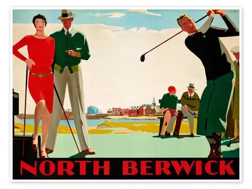 North Berwick Golf Club de Andrew Johnson ARTOTHEK