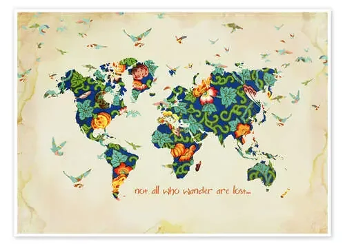 Not all who wander are lost de MiaMia