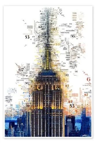 Numbers – Empire State Building de Philippe HUGONNARD
