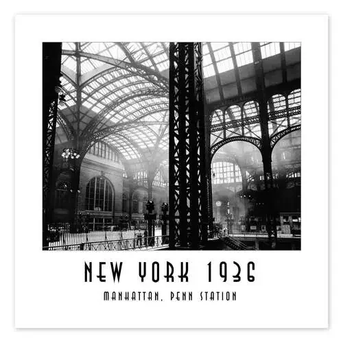 NY36Q 04 Manhattan, Penn Station de Christian Müringer