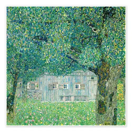 Oberoesterreichisches Bauernhaus de Gustav Klimt akg-images