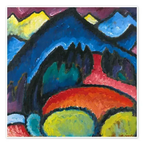 Oberstdorf de Alexej von Jawlensky Master Collection