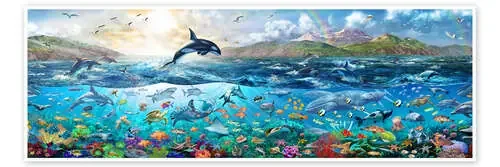 Océano panorámico de Adrian Chesterman MGL Licensing