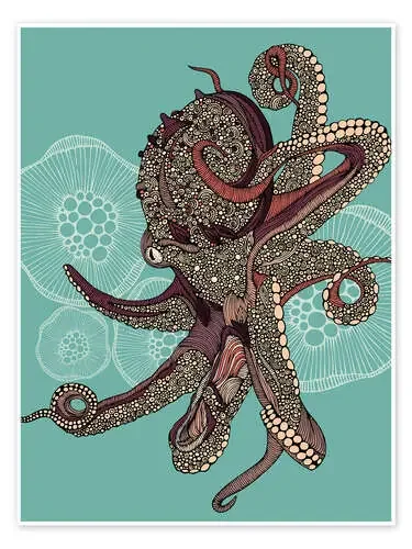 Octopus Bloom de Valentina Ramos MGL Licensing